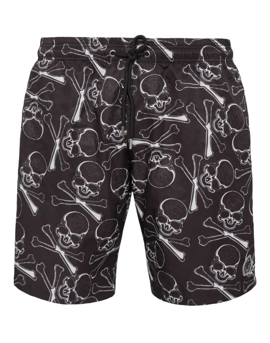 Swim-Trunks Skull&Bones