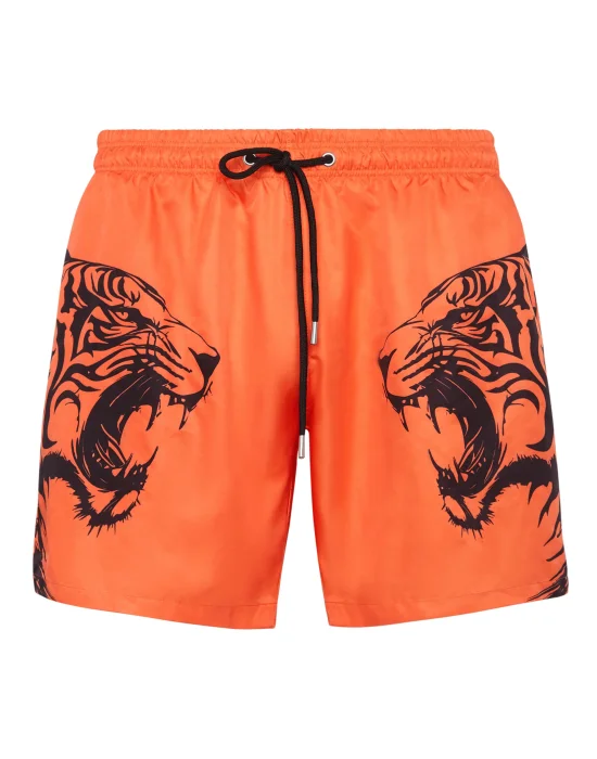 Swim-Trunks Tiger