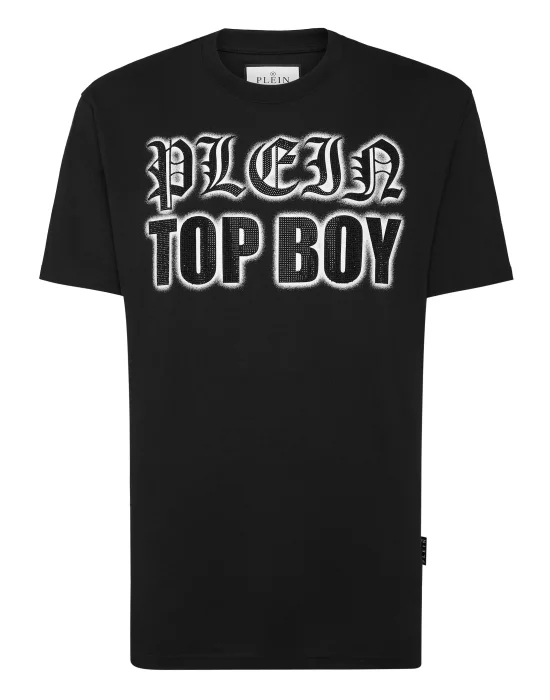 T-shirt Round Neck SS with Crystals