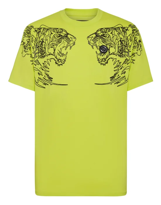 T-shirt Round Neck Tiger