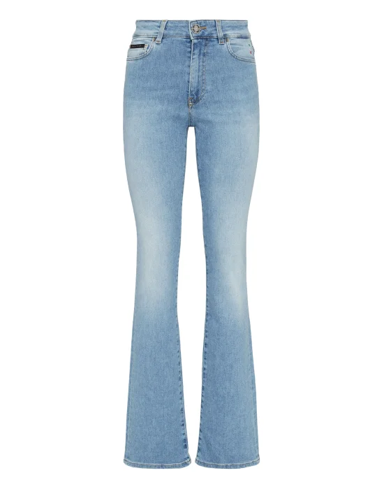 Denim Trousers Flare Fit