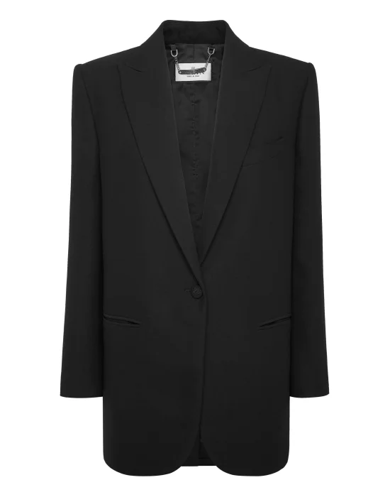 Cady Shoulder Padded Oversize Jacket