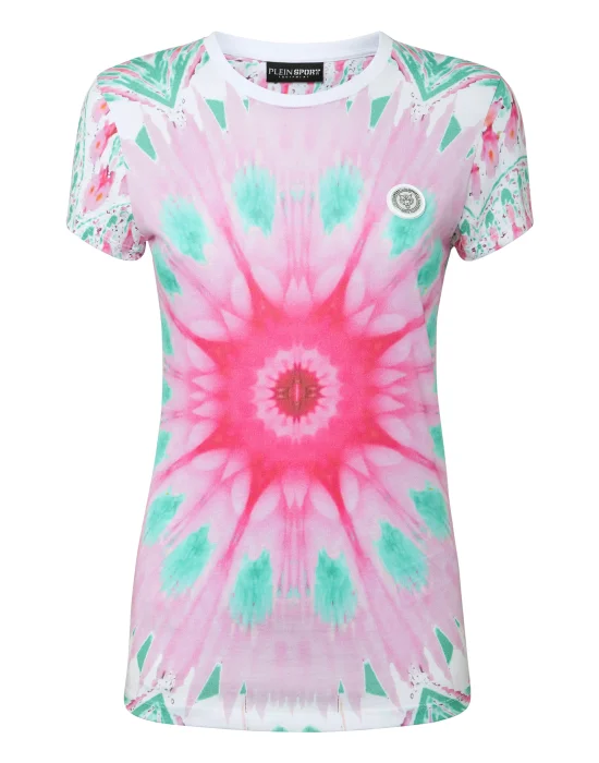 T-Shirt Sexy Pure Fit Optical Flower