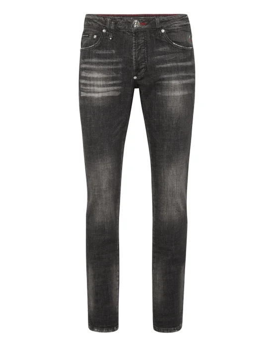 Denim Super Straight Cut Trousers Racing Club