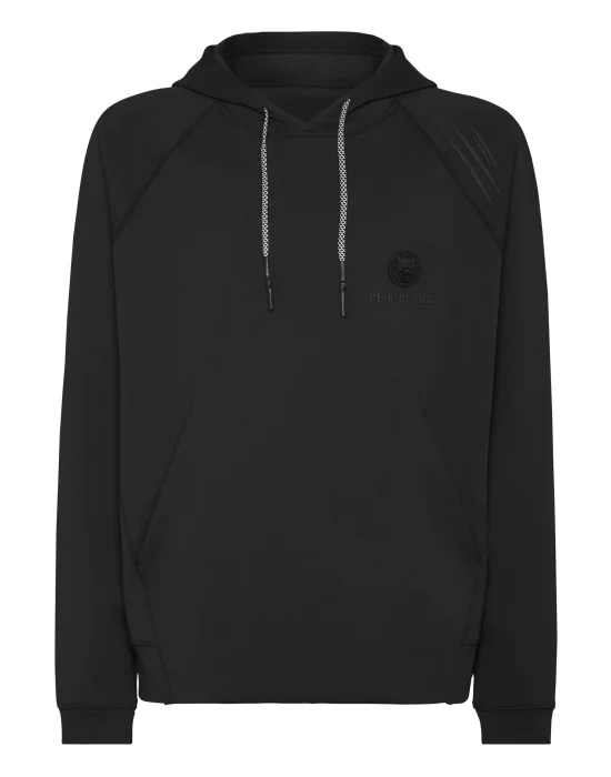 Technical Oversize Hoodie Sweatshirt LS
