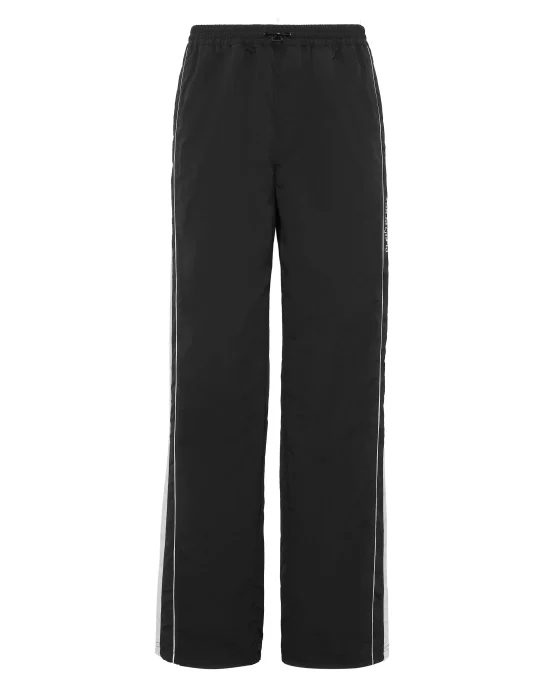 Nylon Loose Fit Jogging Trousers