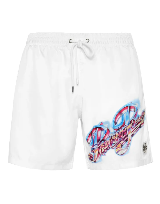 Jogging Printed Shorts Hologram Plein