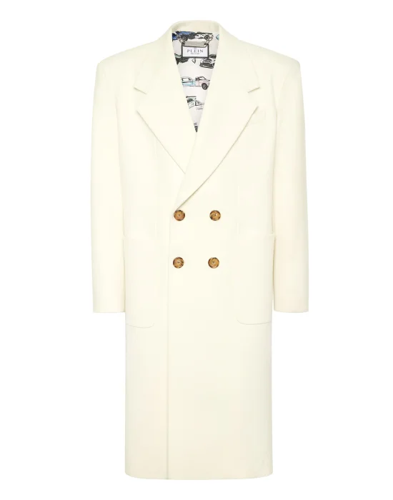 Wool/Cashmere Coat LS