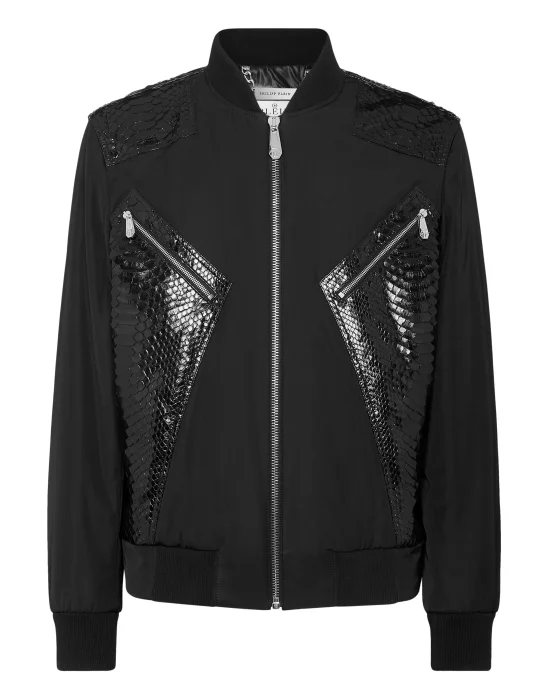 Nylon Bomber LS With Python Inserts