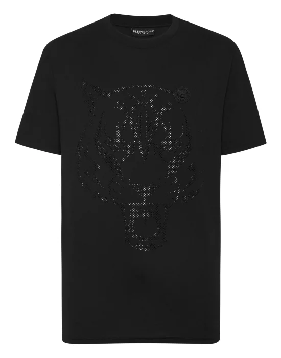 Cotton T-shirt Round Neck SS  Lamina Tiger