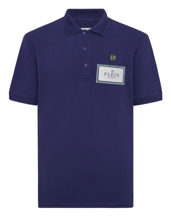 Polo shirt SS Label Contrast