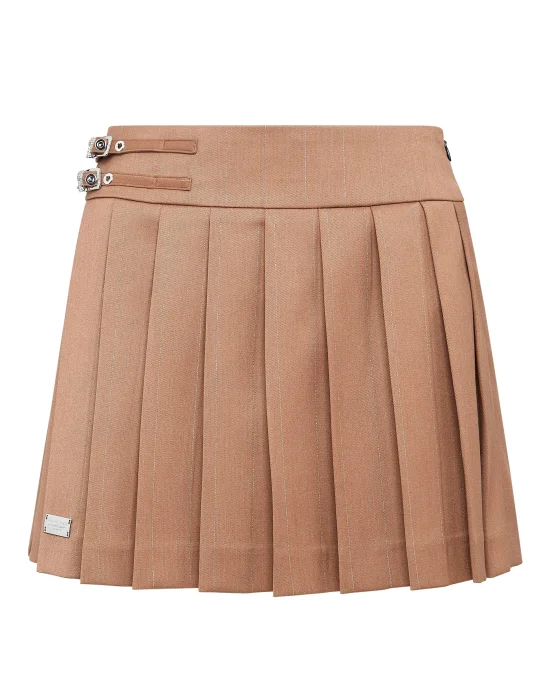 Plisse Mini Skirt