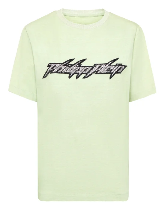 Jersey T-Shirt Man Fit Round Neck SS Logo