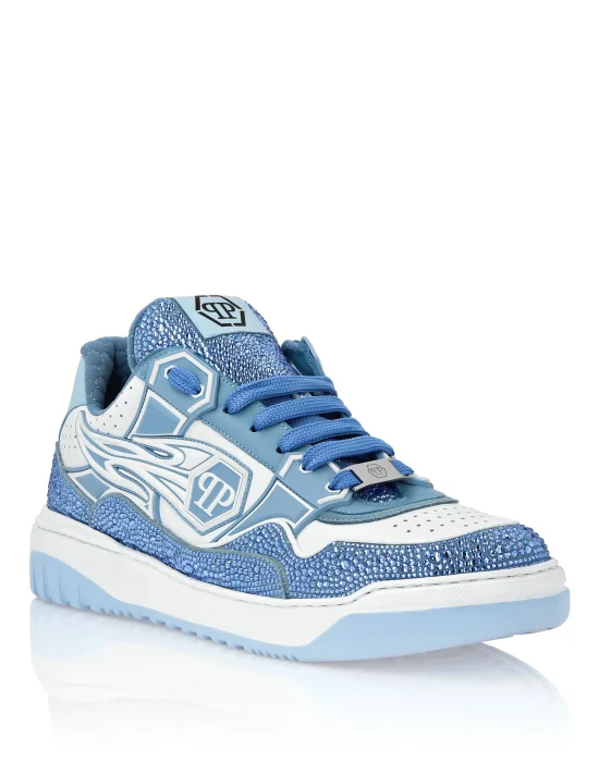 Leather Low-Top Sneakers Moon Walker