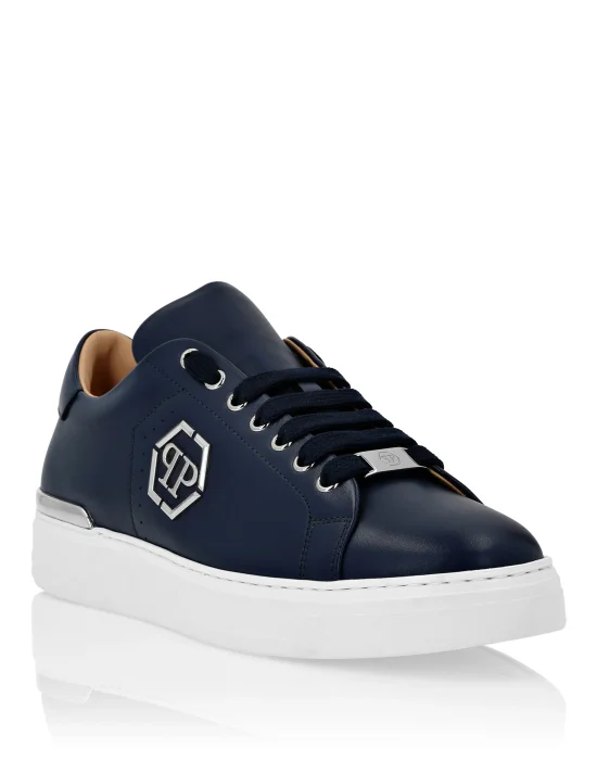 Nappa Leather Lo-Top Sneakers Hexagon