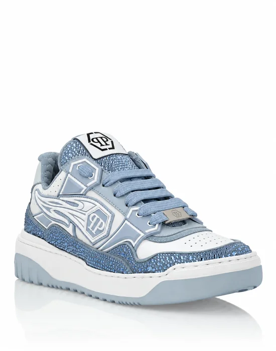 Leather Low-Top Sneakers Moon Walker