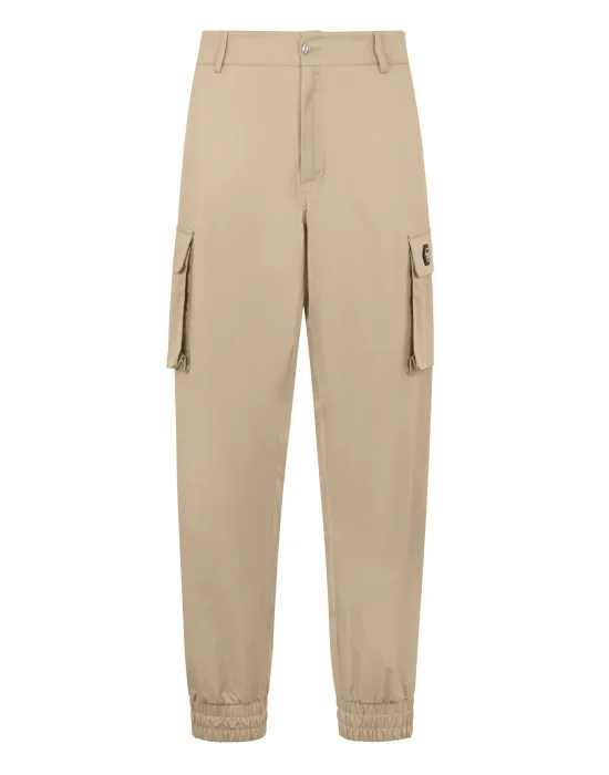 Straight Cargo Trousers