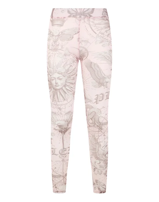 Tulle Leggings Butterfly Tattoo