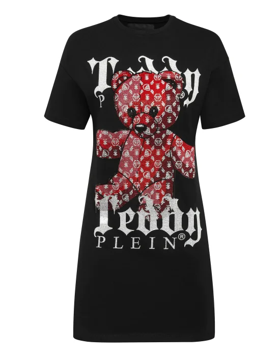 T-Shirt Short Dresses Monogram Teddy Bear