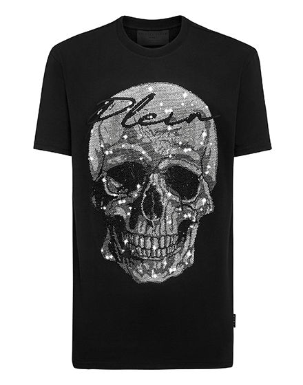 T-shirt Round Neck SS Crystal Skull