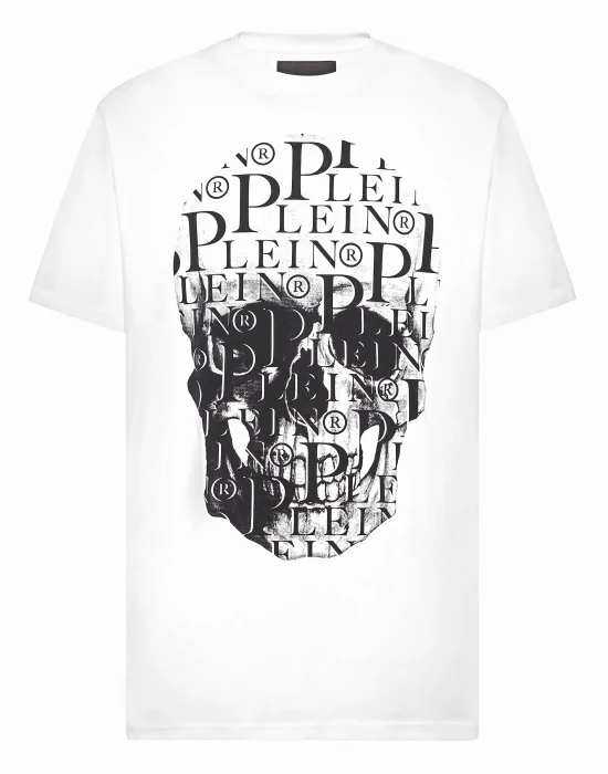 T-shirt Round Neck SS Print Skull
