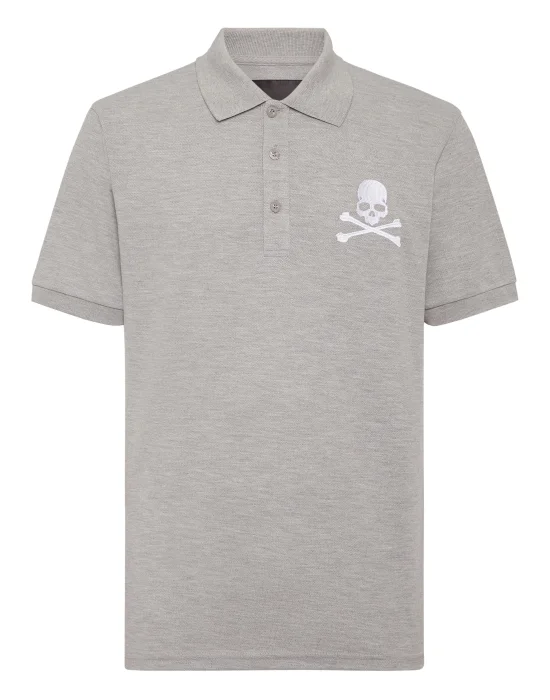 Pique Polo Shirt SS Skull&Bones