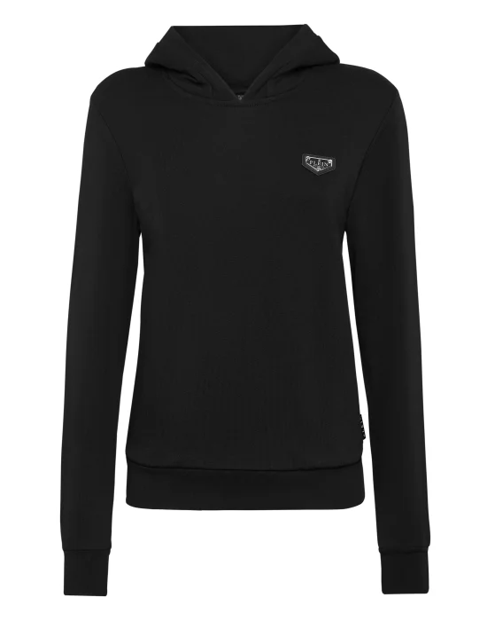 Hoodie Sweatshirt LS Iconic Plein