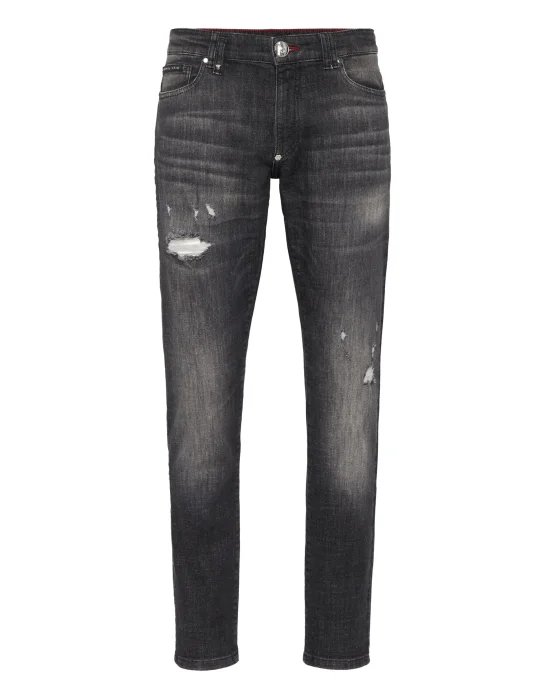 Destroyed Slim Fit Jeans