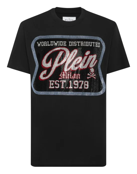 Round Neck T-Shirt Patch Plein Milan