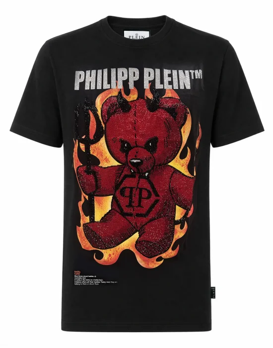 Jersey T-Shirt Teddy Flames