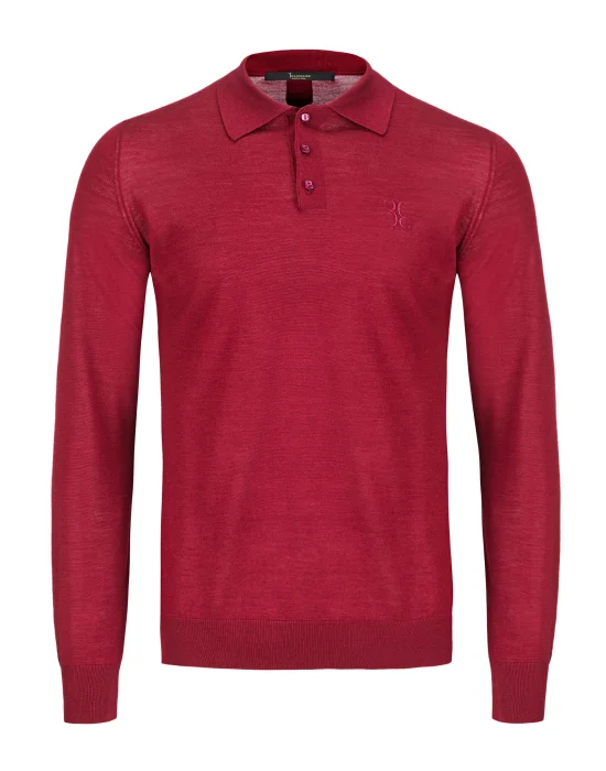 Pullover Polo-Neck LS "Cross"