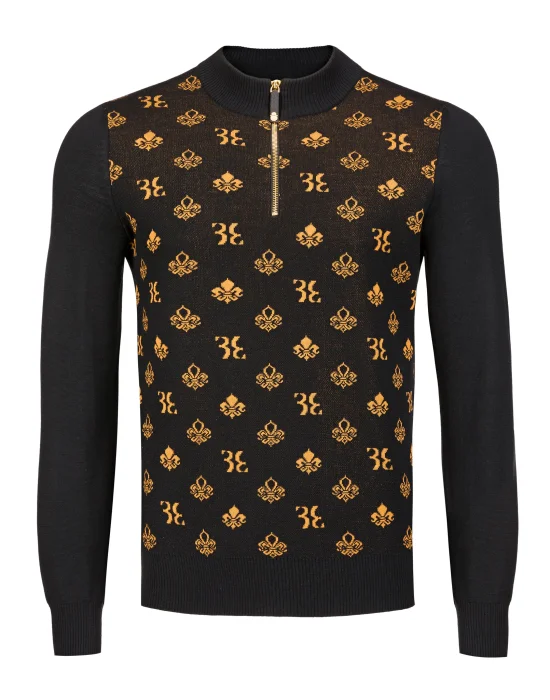 Pullover zip mock "Ricki"