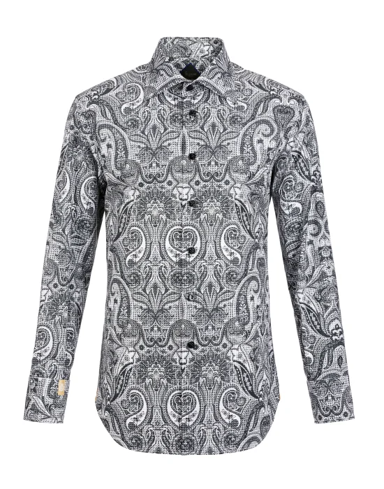 Shirt Silver Cut LS "Damian"