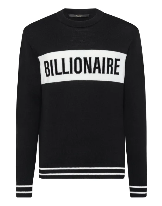 Pullover Round Neck LS Statement