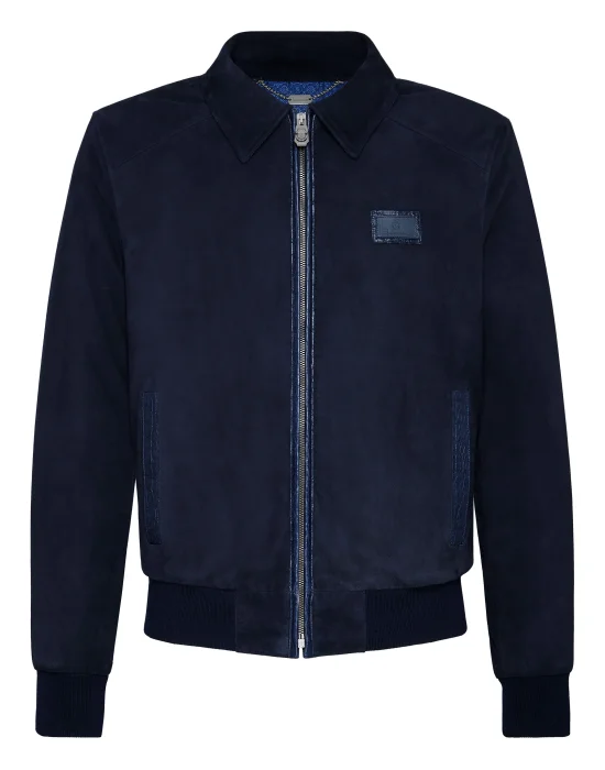 Leather Bomber Statement