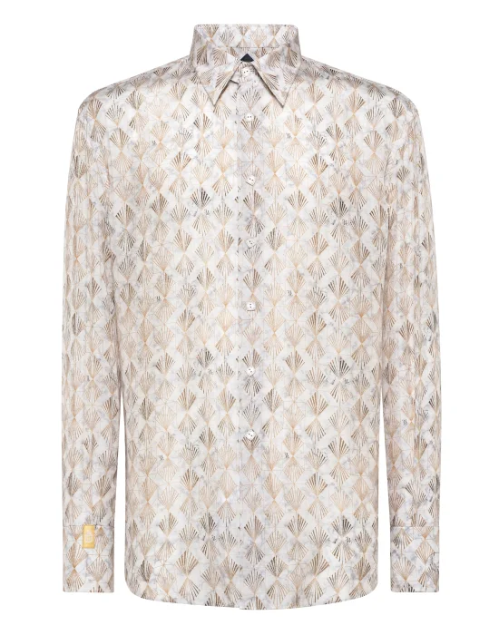Shirt Silver Cut LS Milano/Watch Geometric