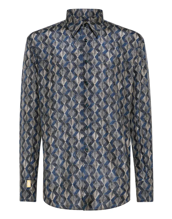 Shirt Silver Cut LS Milano/Watch Geometric