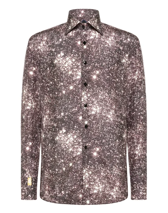 Shirt Gold Cut LS Flavio/Watch Crystal