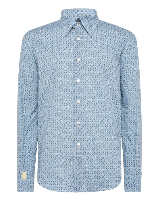 Shirt Gold Cut LS Milano/Multi Original