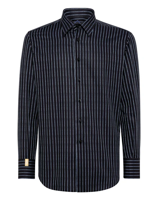 Shirt Silver Cut LS Milano/Watch Statement