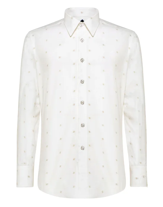 Shirt Silver Cut LS Milano/Watch Double B