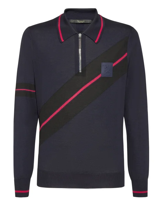 Pullover zip mock Cars Racing