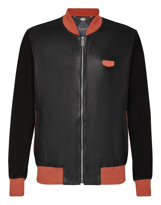 Leather Bomber