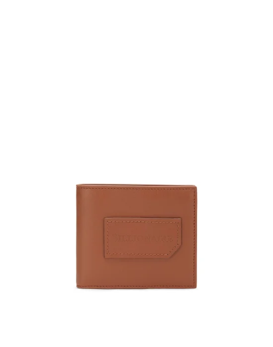 Leather French wallet Istitutional