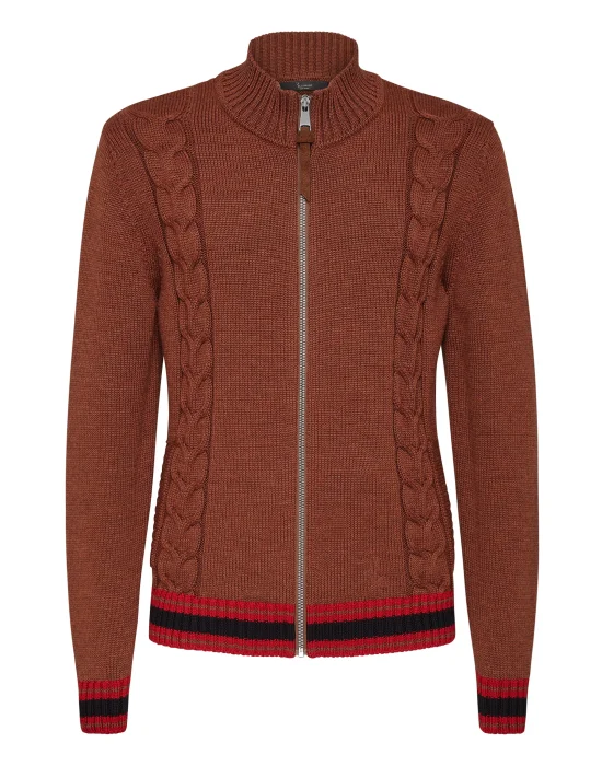 Merino wool Pullover full zip