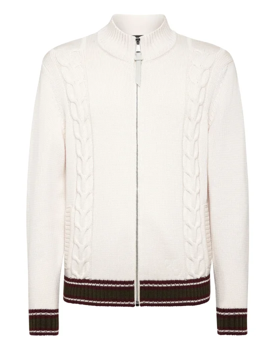 Merino wool Pullover full zip