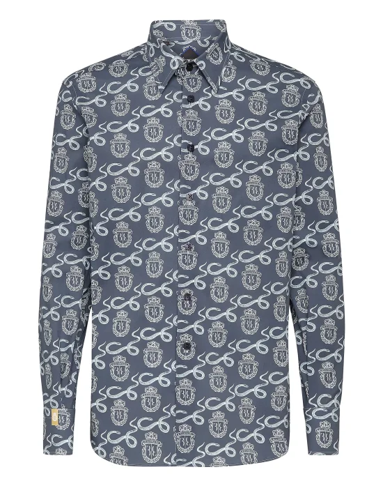 Shirt Silver Cut LS Snake