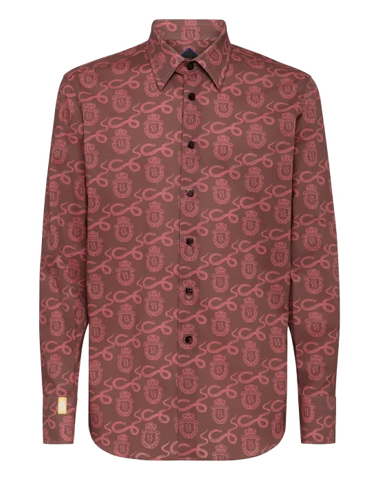 Shirt Silver Cut LS Snake
