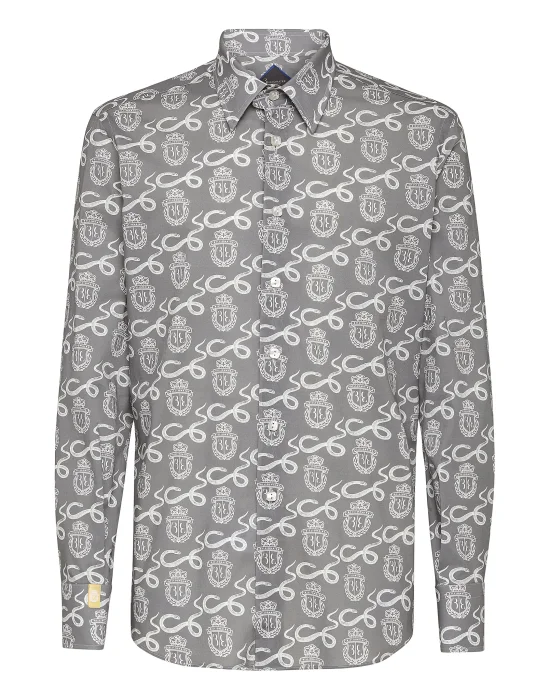 Shirt Silver Cut LS Snake