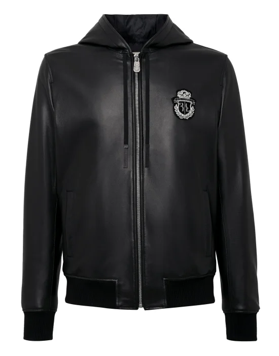 Leather Bomber